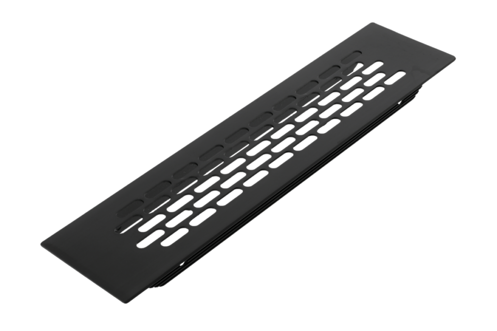 Aluminium Furniture Ventilation Grille – 60 × 245 mm