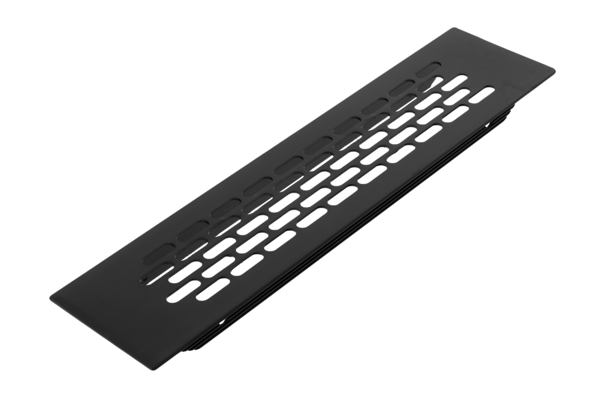 Aluminium Furniture Ventilation Grille – 60 × 245 mm