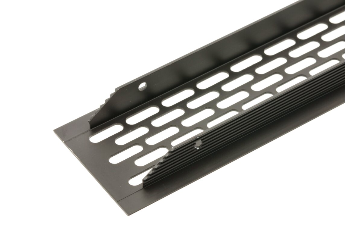 Aluminium Furniture Ventilation Grille – 60 × 245 mm