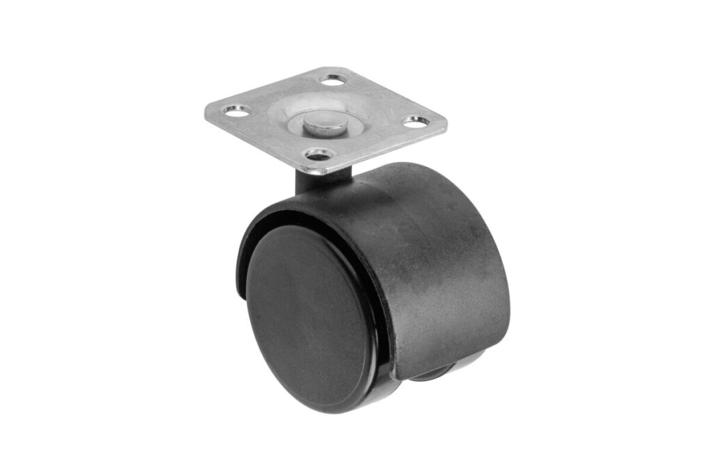 Caster KM-50mm plastic