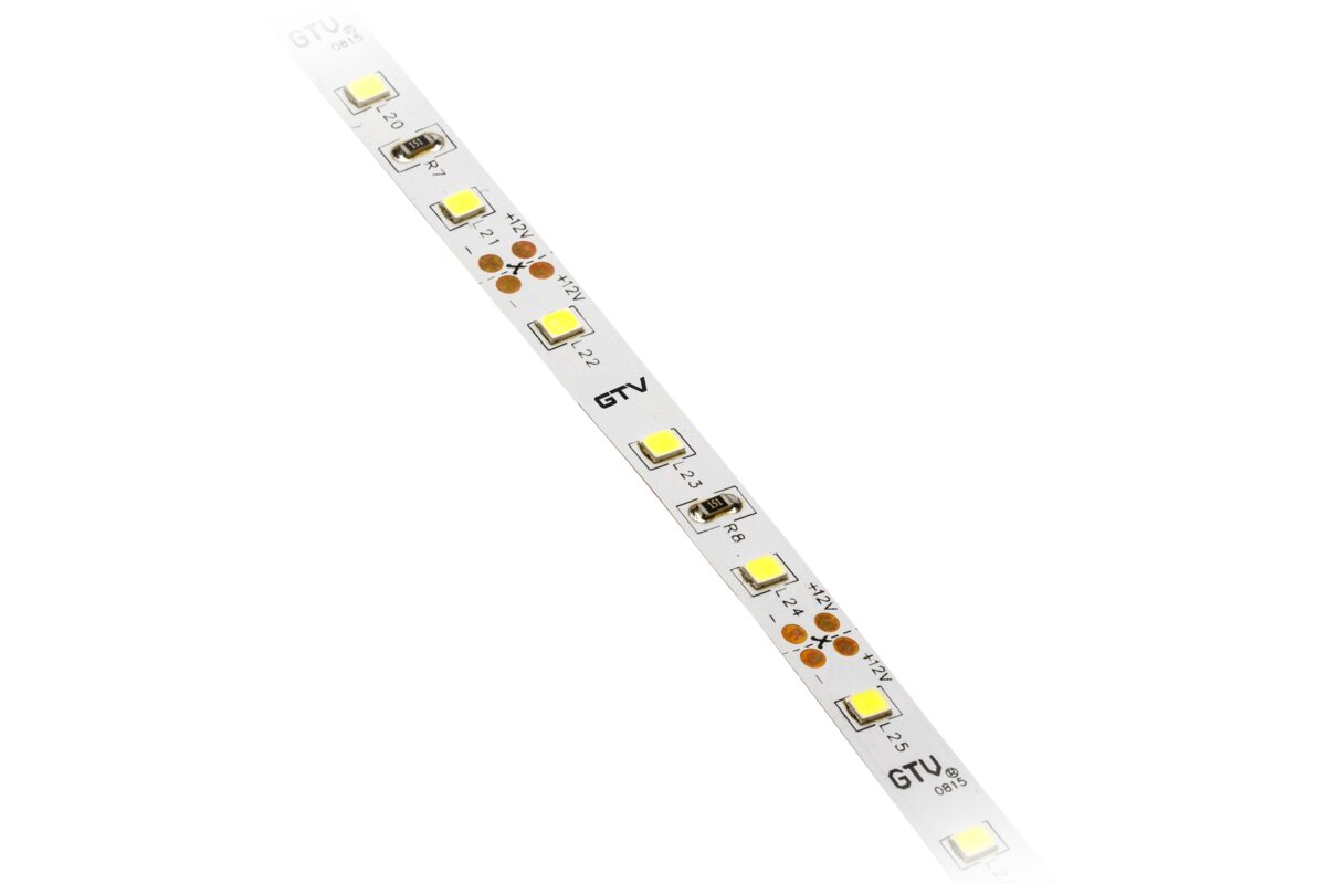 LED strip 2835, DC12V, 300LED/5m, 11 W/m, 850 lm/m, 3200K, IP20, roll 5 m