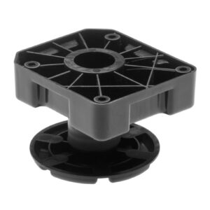 Leg ML heavy duty 500 kg h 65-85mm plastic black NEW