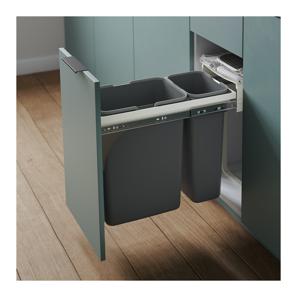 Waste container JC603 30 tall double