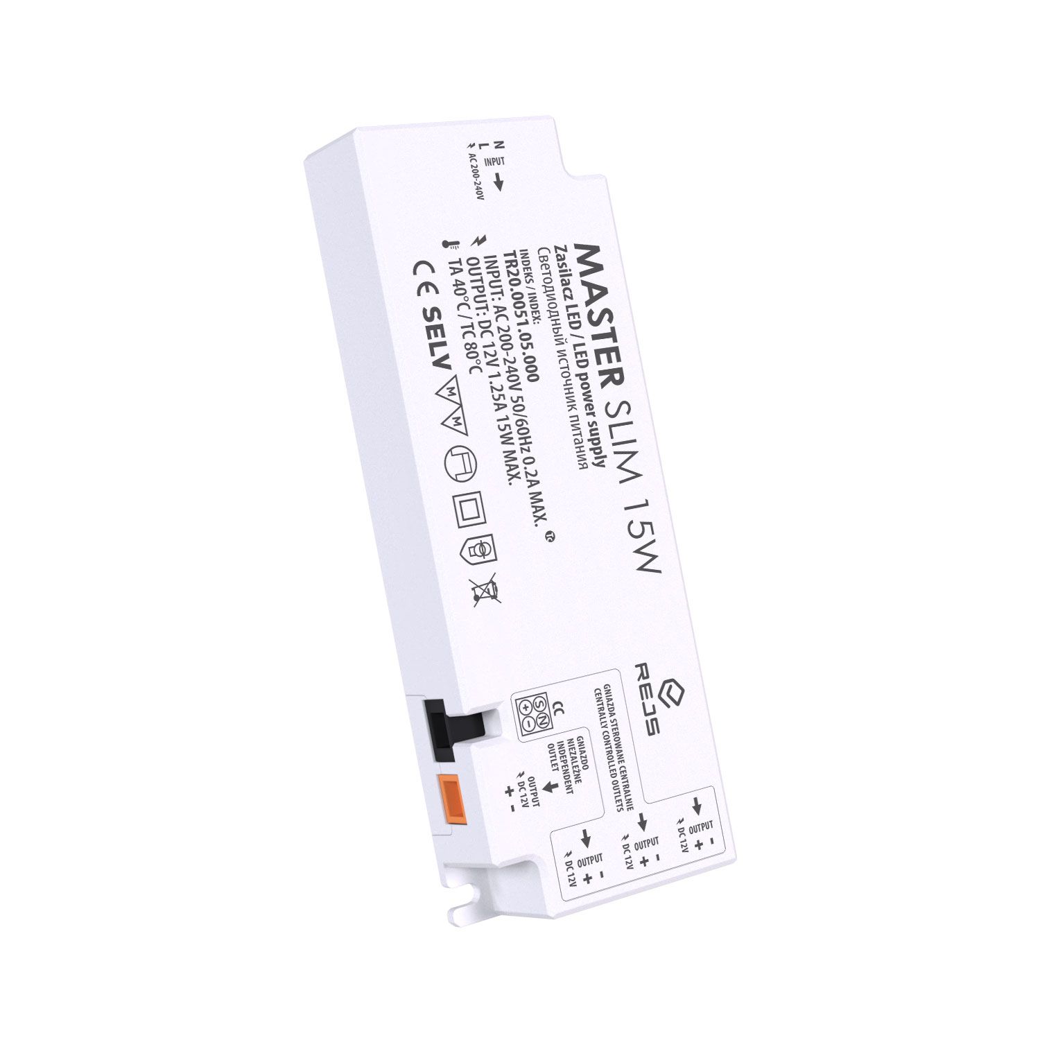 MASTER SLIM Power supply LED