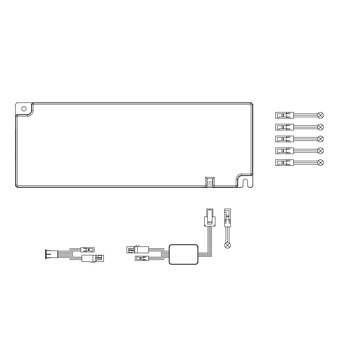 MASTER SLIM Power supply LED