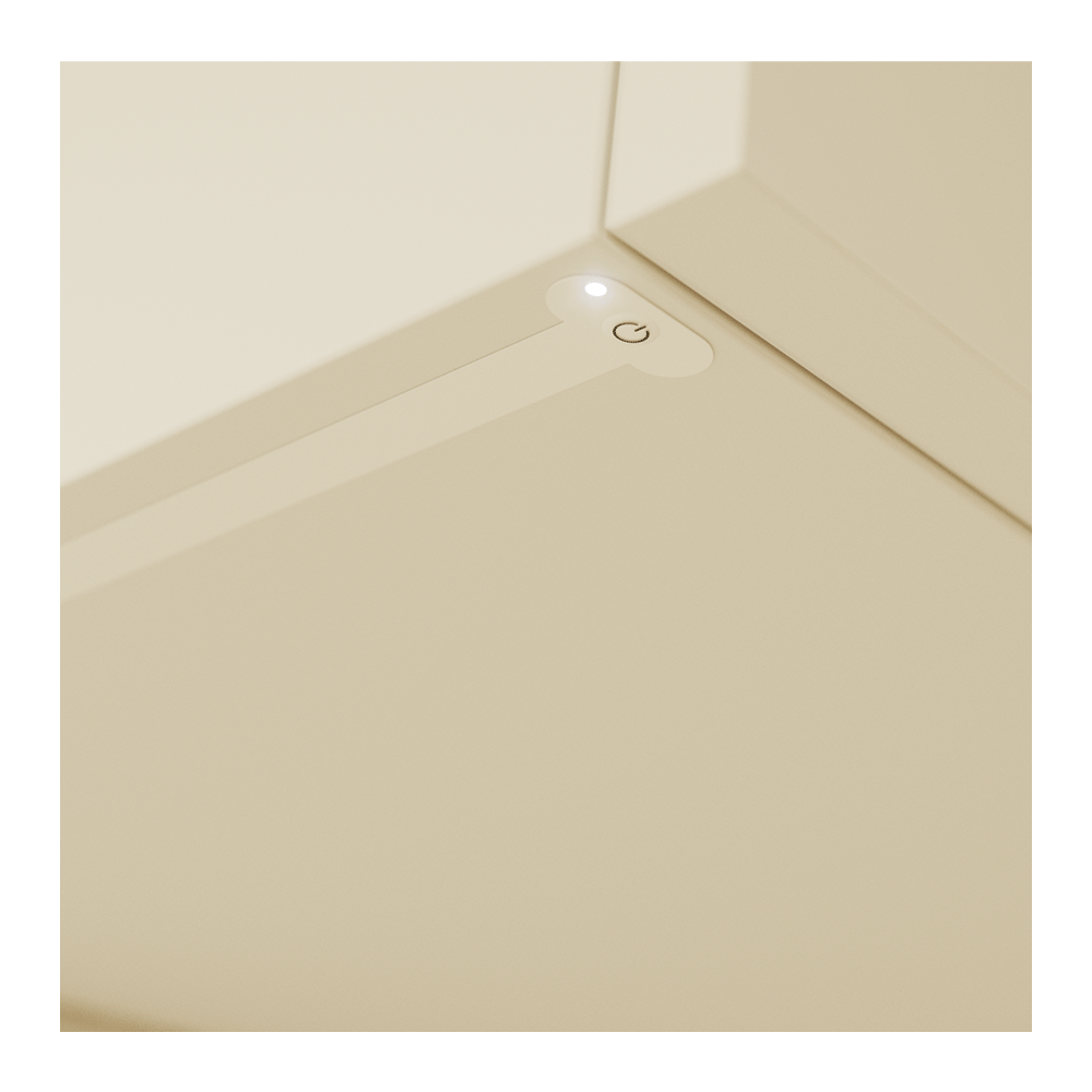 Switch flat for strip przyciskowy, dimmable, W15