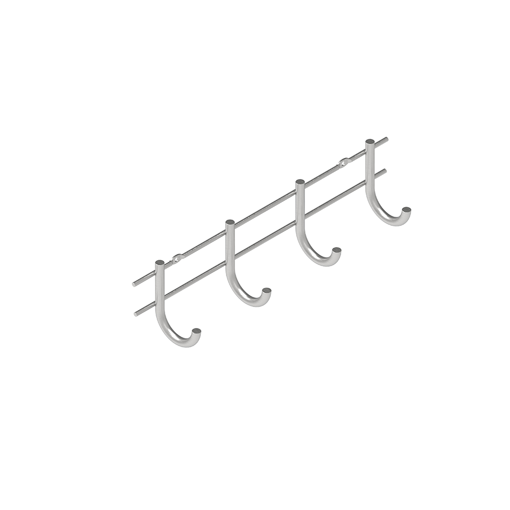 Hanger for towels screw-on
