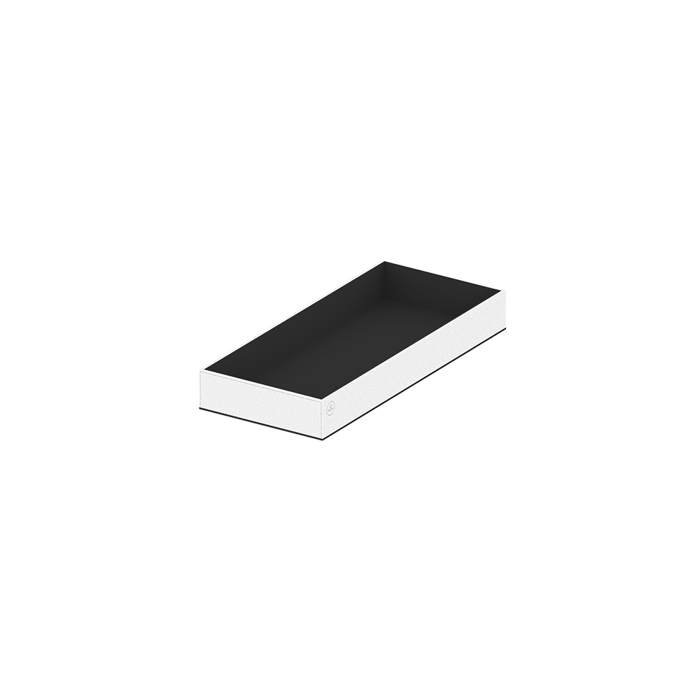 Insert for drawers wardrobe B2 for accessories White/Black