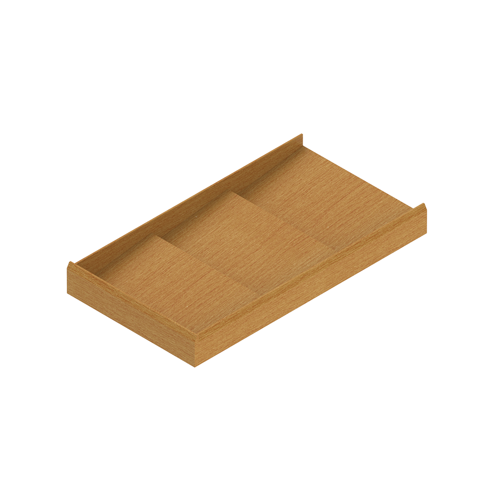 Drawer insert wooden for spices