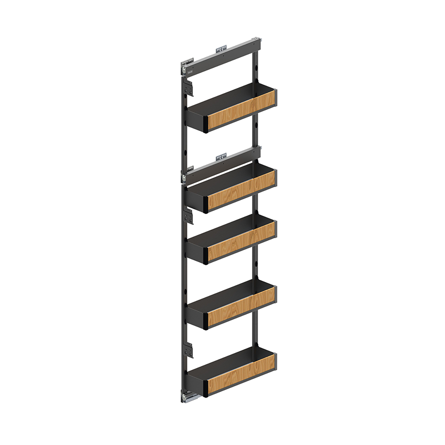 Cargo maxi side Line Maxima PURO Black/Oak