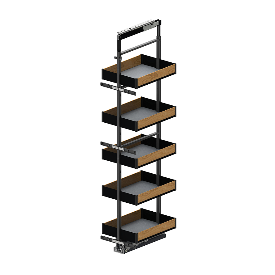 Frame for Cargo maxi bottom Line Maxima PURO Black/Oak