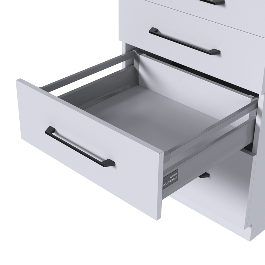 Comfort Box Plus H-135 with railing rectangular