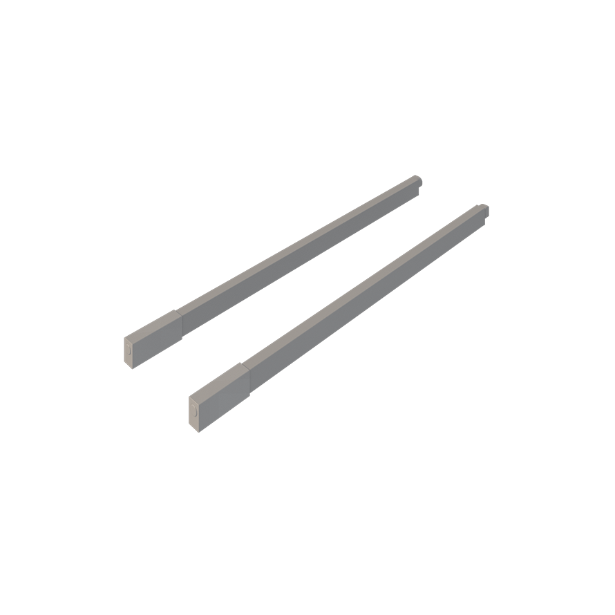 Railing rectangular central/top