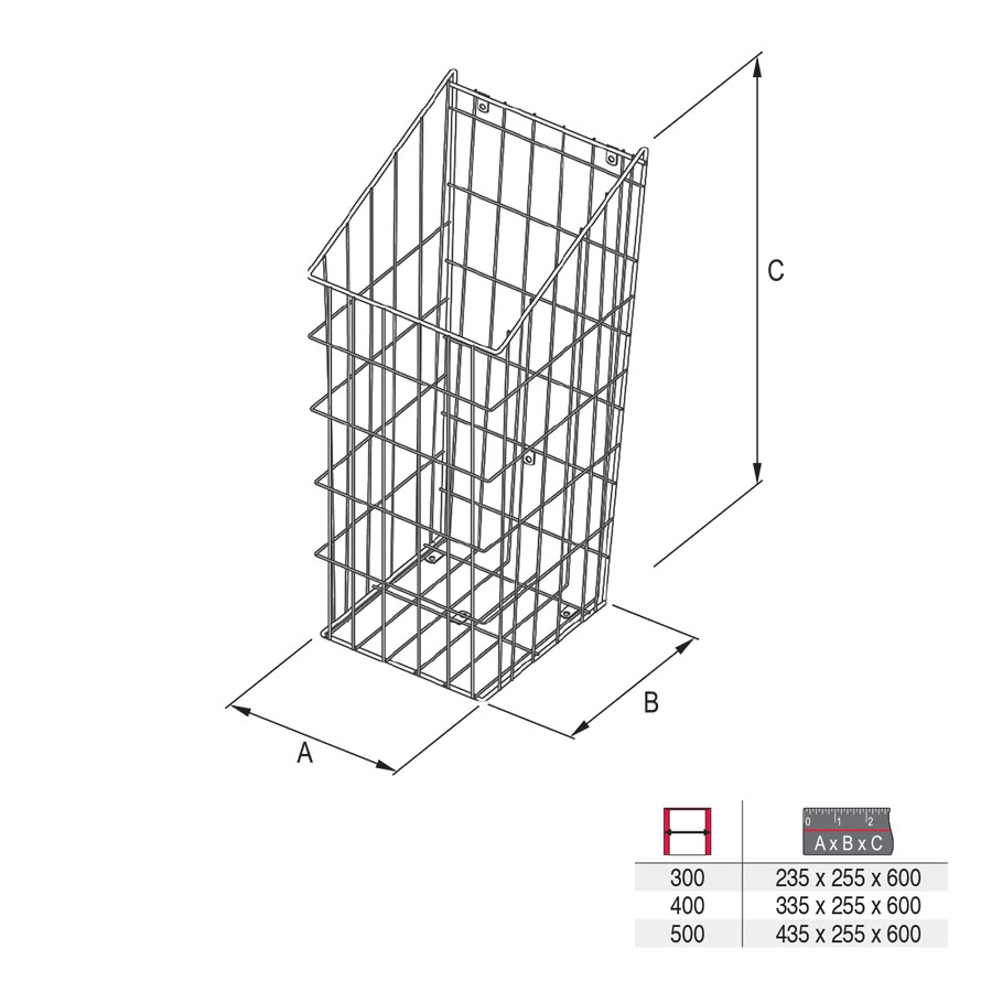 Basket for laundry