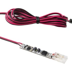 Touch switch for profile, dimmable, max. 36-72 W, DC12-24V, IP20, connector COB, cable mini AMP 2 m