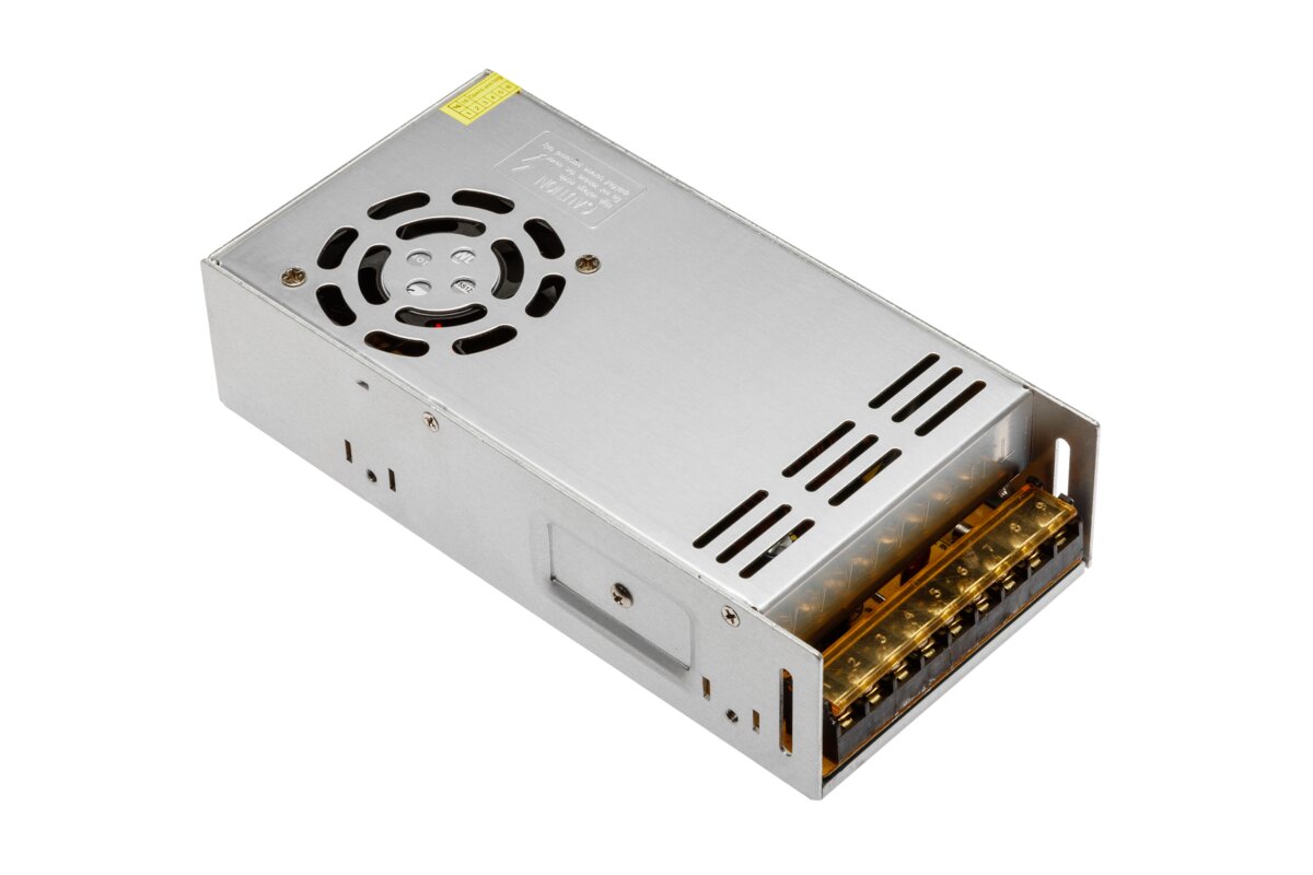 Power supply, DC12V, 350 W, input AC220-240V, IP20