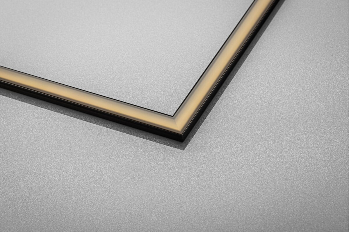 Transparent corner connector for COB LED strips