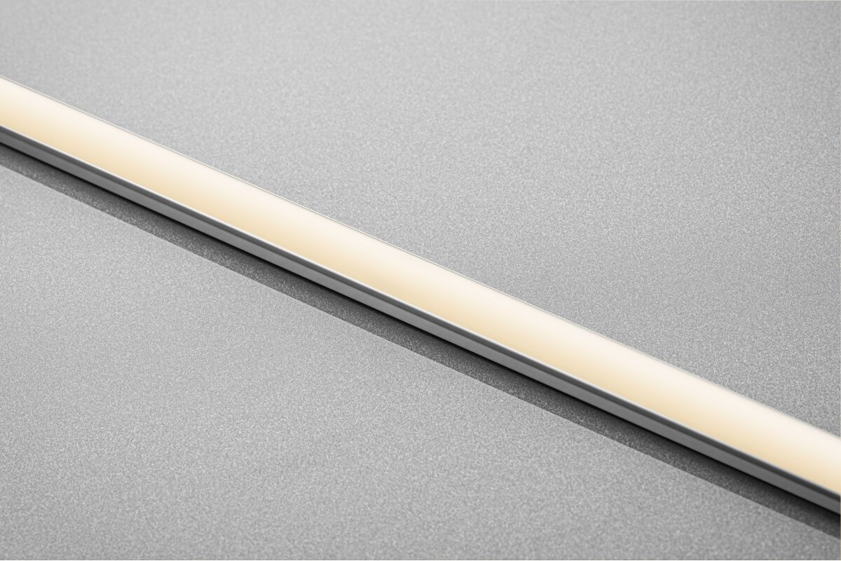 Transparent connector for COB LED strips 8mm