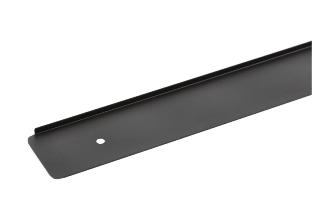 Side moulding  (38 mm), right, black