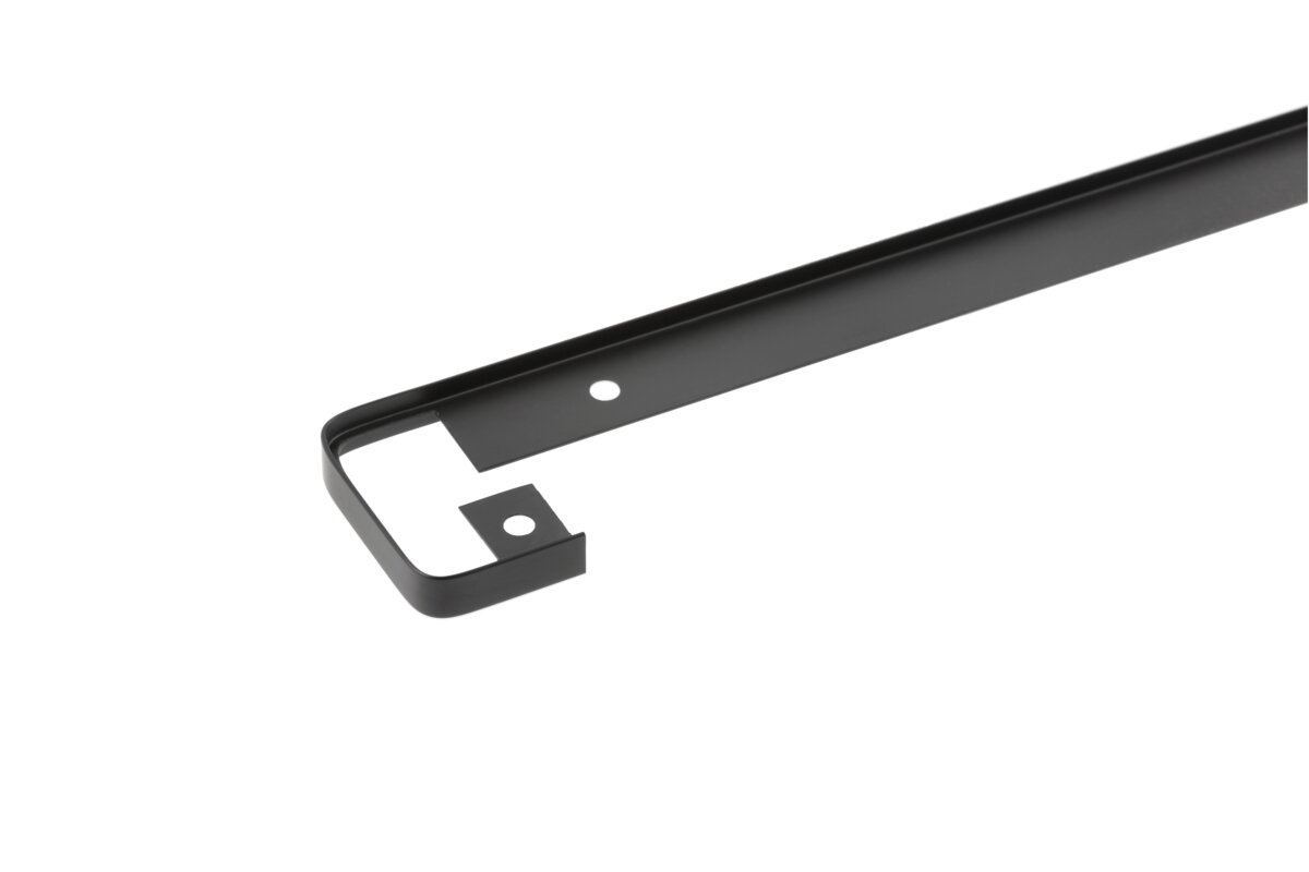Slot moulding (38mm), black color