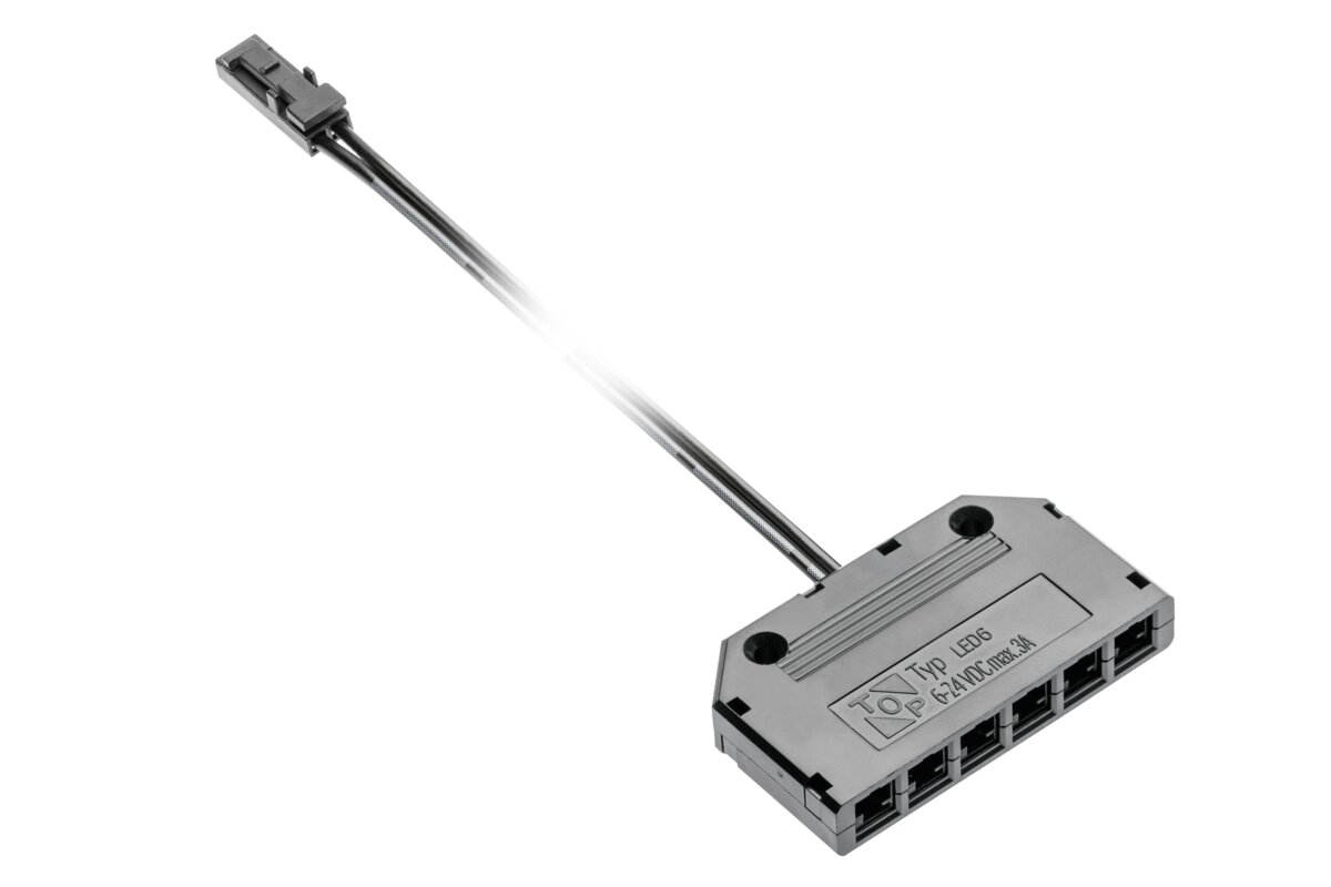Jaotur 6 x mini AMP, 2 m
