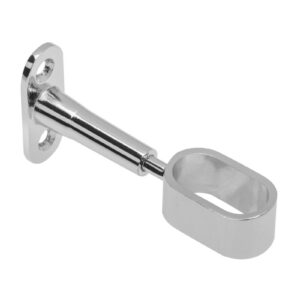 Distance holder for oval tube