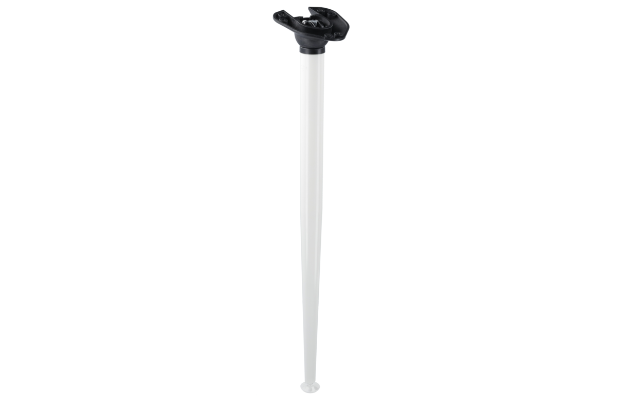 Leg 40 x 710 X-LINE inclined, foldable, adjustable foot