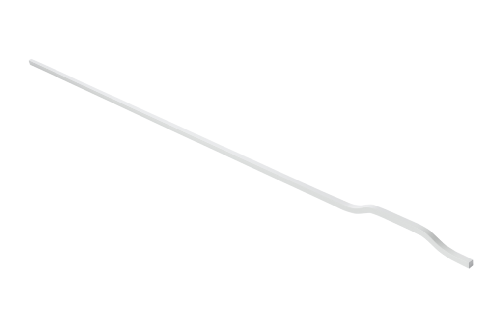 Furniture handle GTV GRAVEL, C=3×352 mm, L= 1200 mm, Al