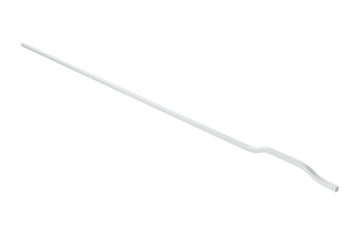 Furniture handle GTV GRAVEL, C=3×352 mm, L= 1200 mm, Al