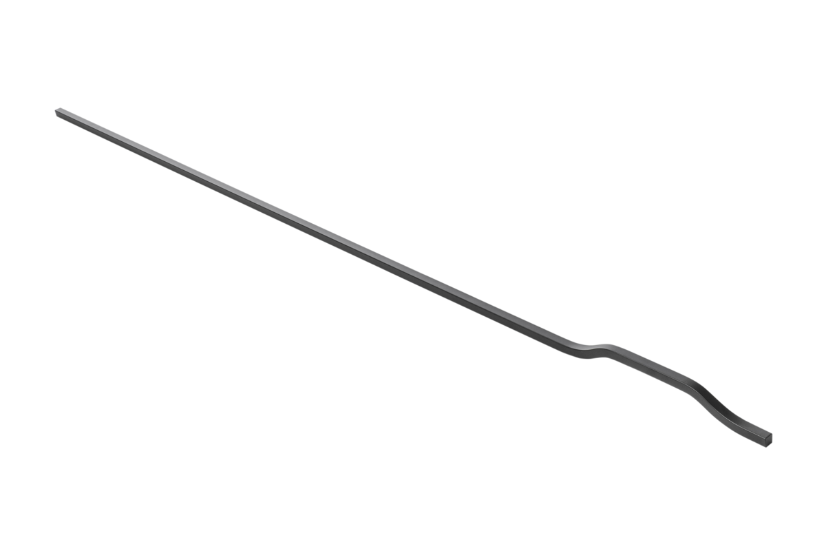 Furniture handle GTV GRAVEL, C=3×352 mm, L= 1200 mm, Al