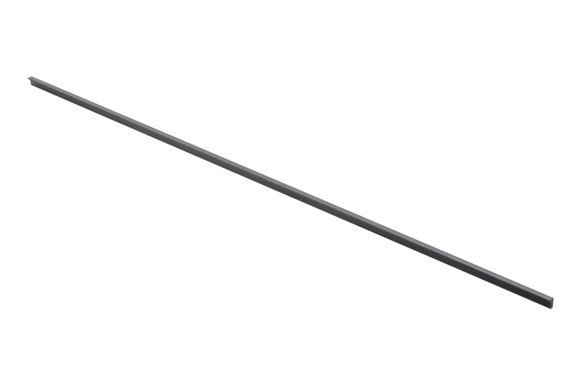 Furniture handle GTV PILLAR, C=3×352 mm, L=1200 mm, Al