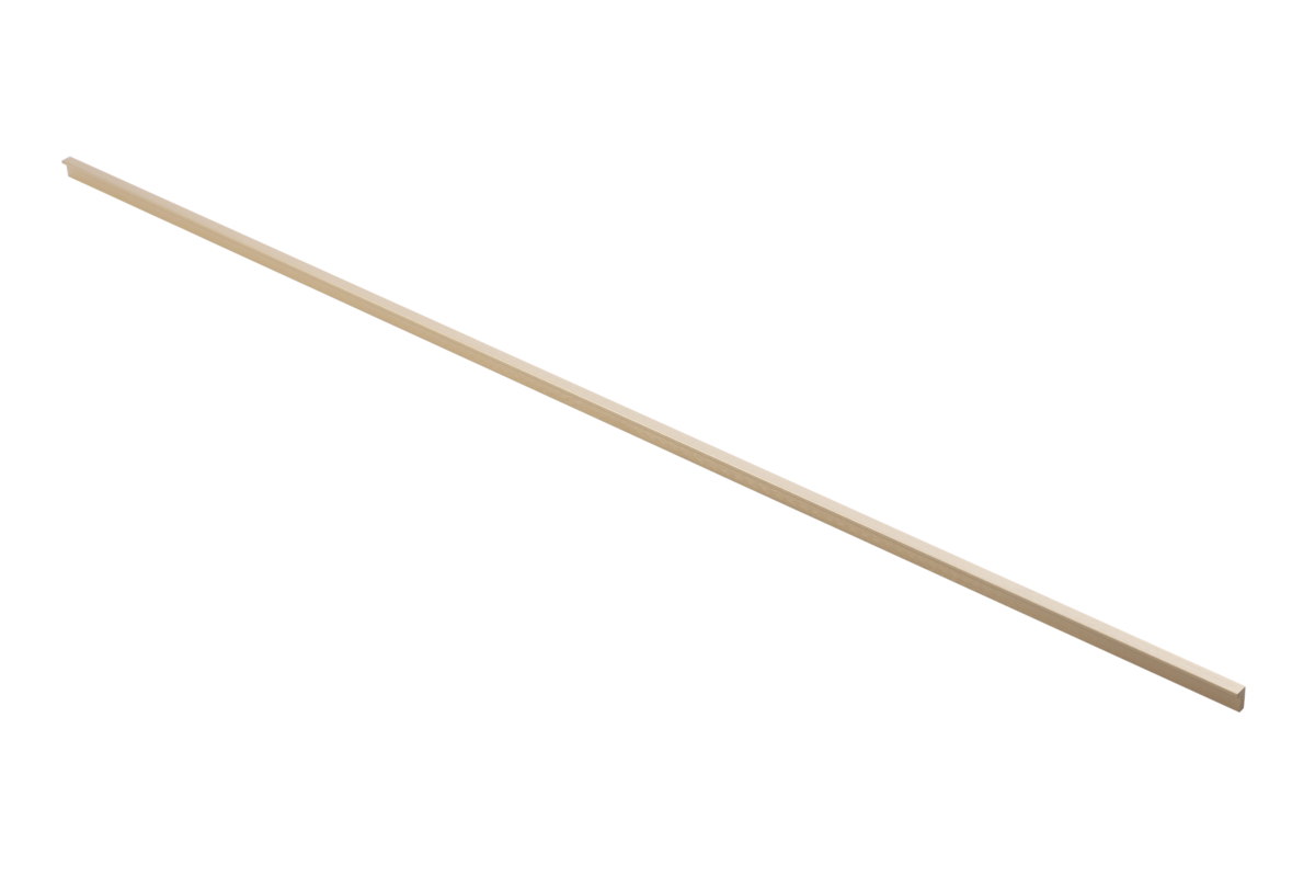 Furniture handle GTV PILLAR, C=3×352 mm, L=1200 mm, Al
