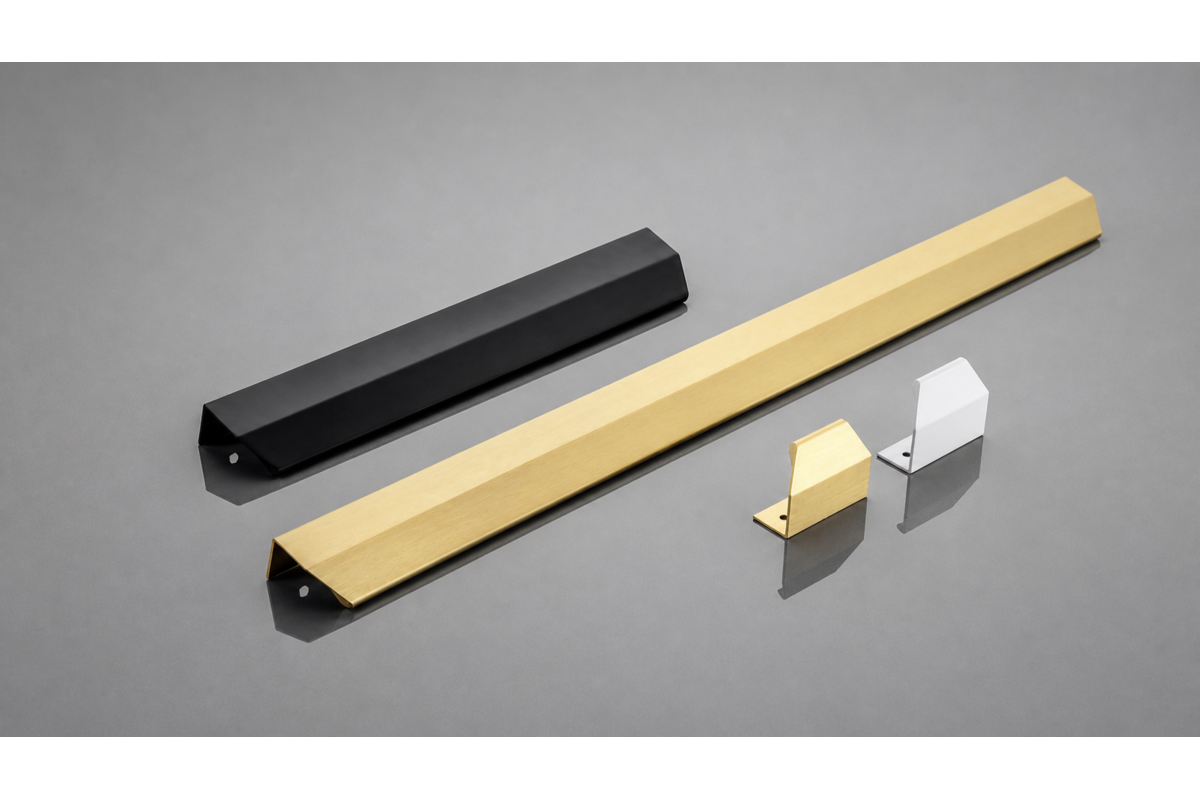 Furniture handle GTV TREX CROSS, C=32 mm, L=50 mm, Al