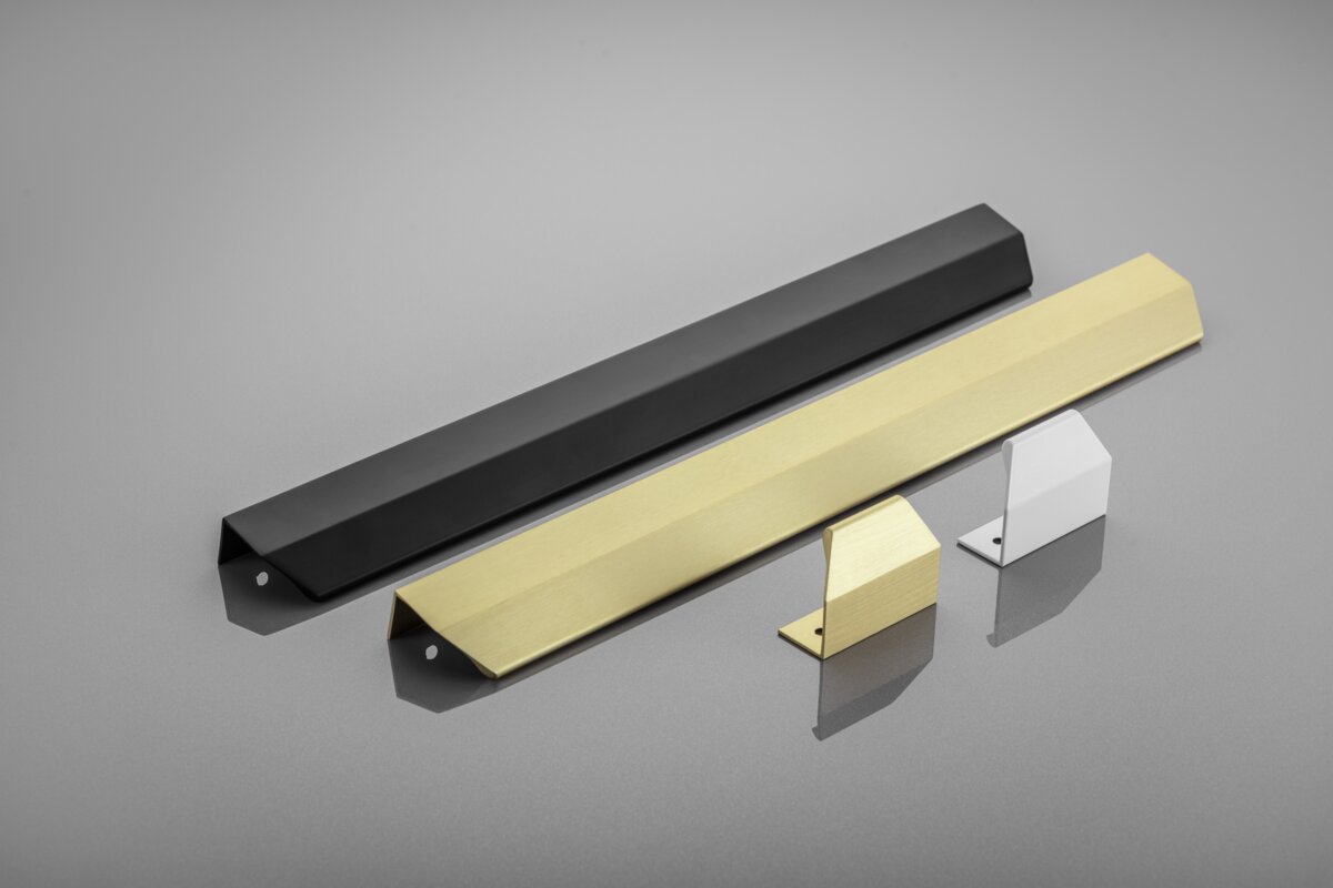 Furniture handle GTV TREX CROSS, C=32 mm, L=50 mm, Al