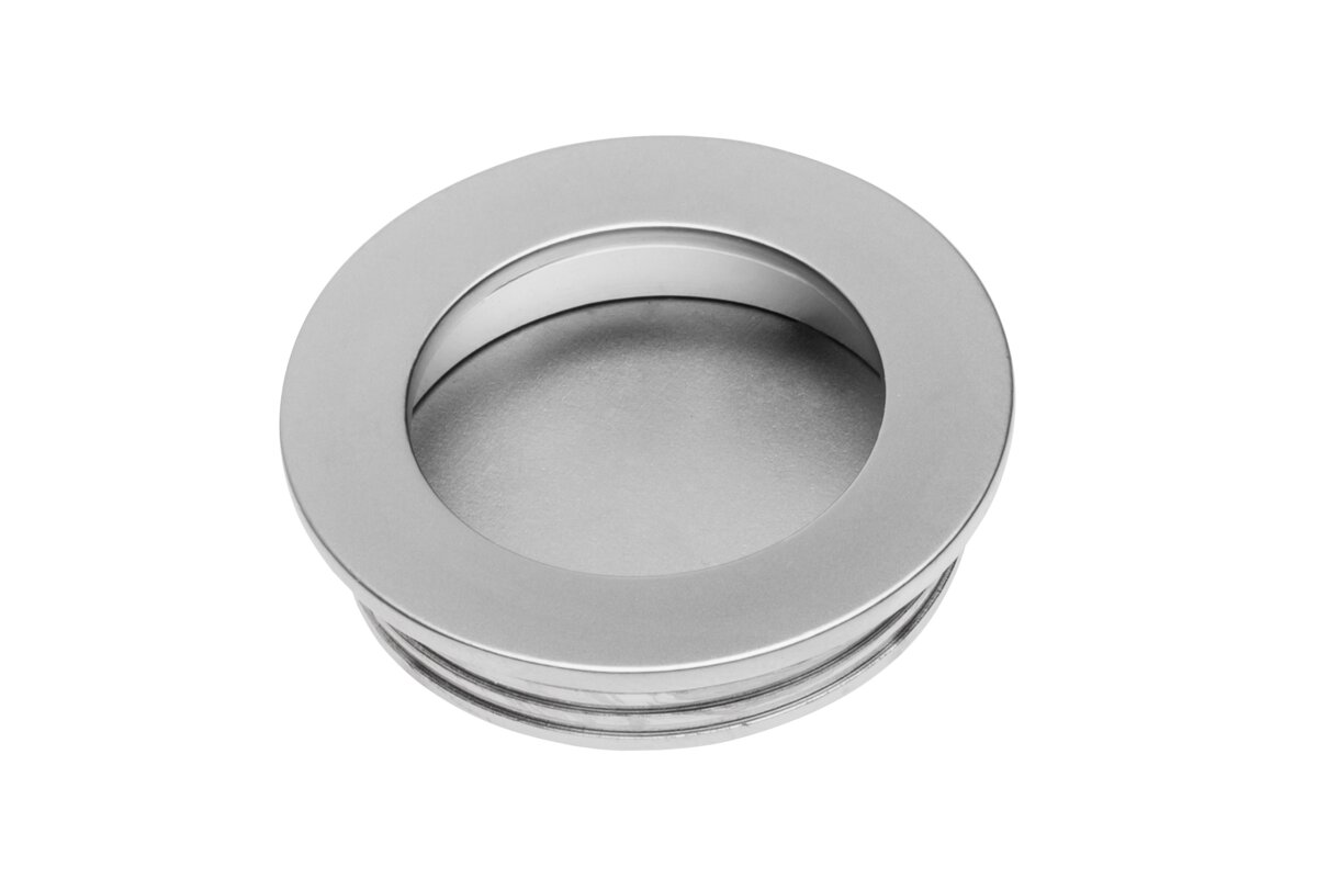 Zamak flush pull handle B224 round