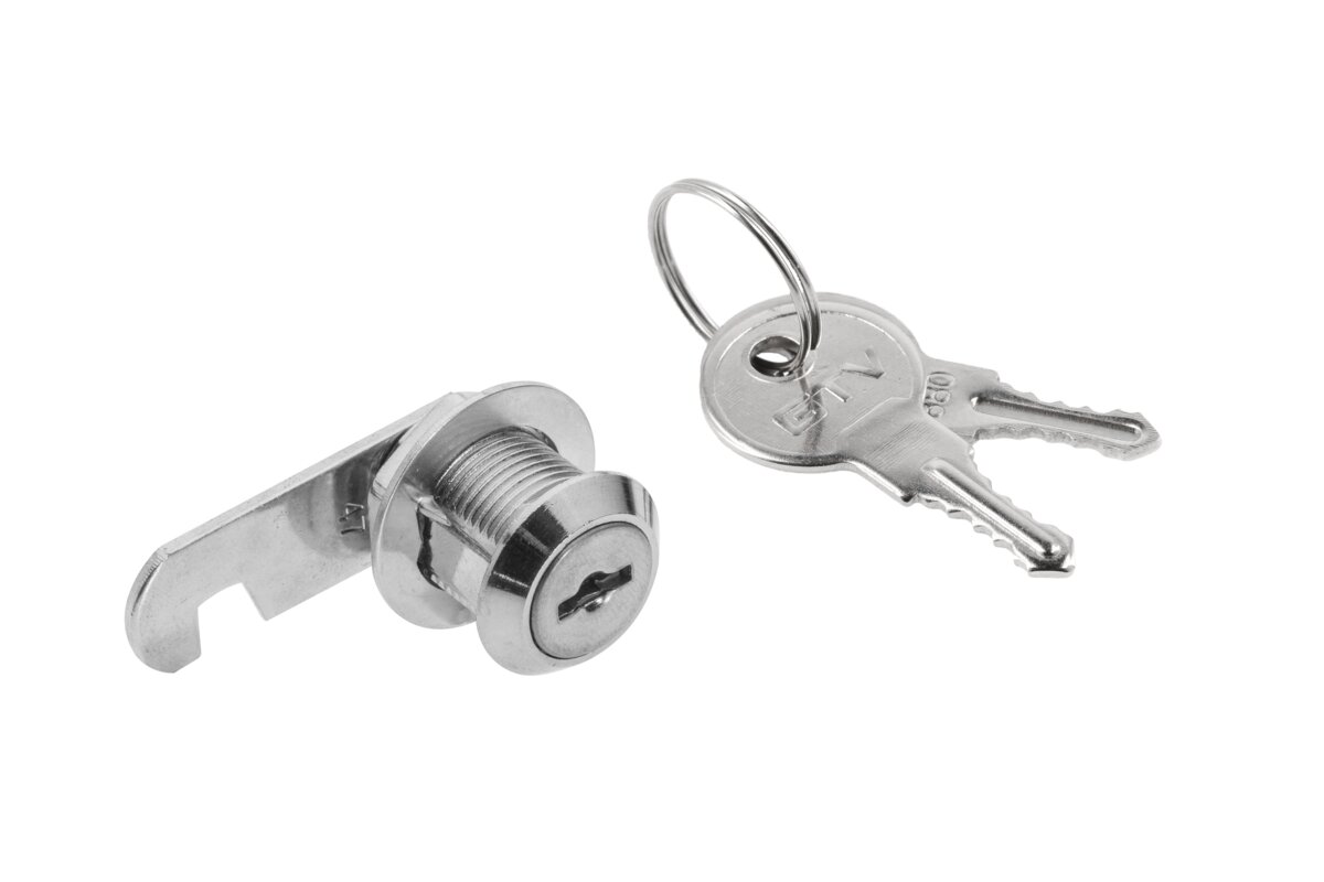 Box lock 103 cylinder 20mm (chrome-plated), steel wrench