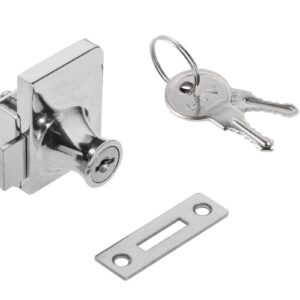 Glass lock 409 (chrome), steel wrench