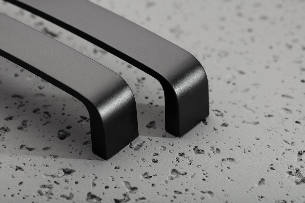 Handle G133 L-128mm (black mat)