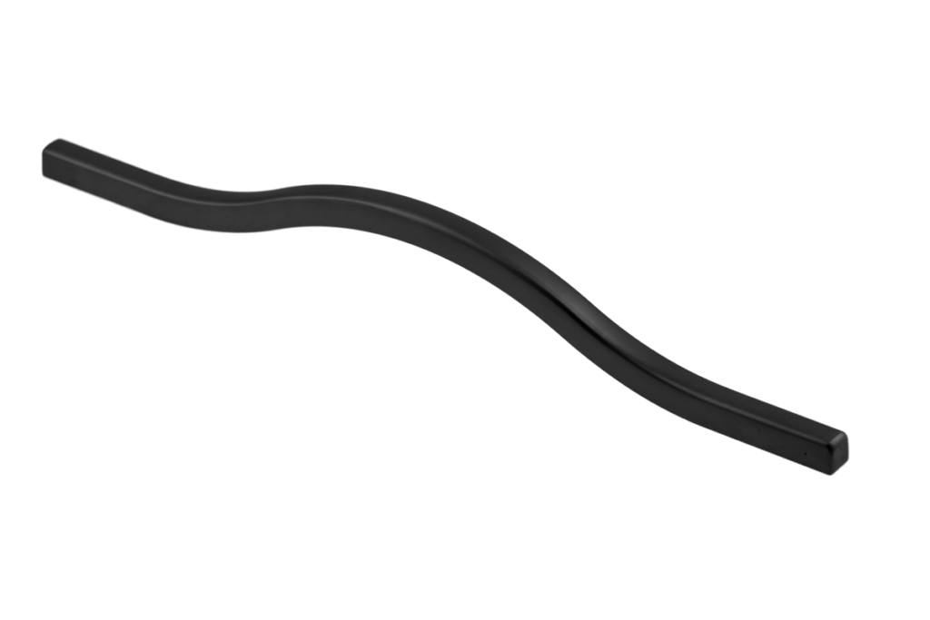 Zamak handle VITO C=288 mm black matt (BLK)