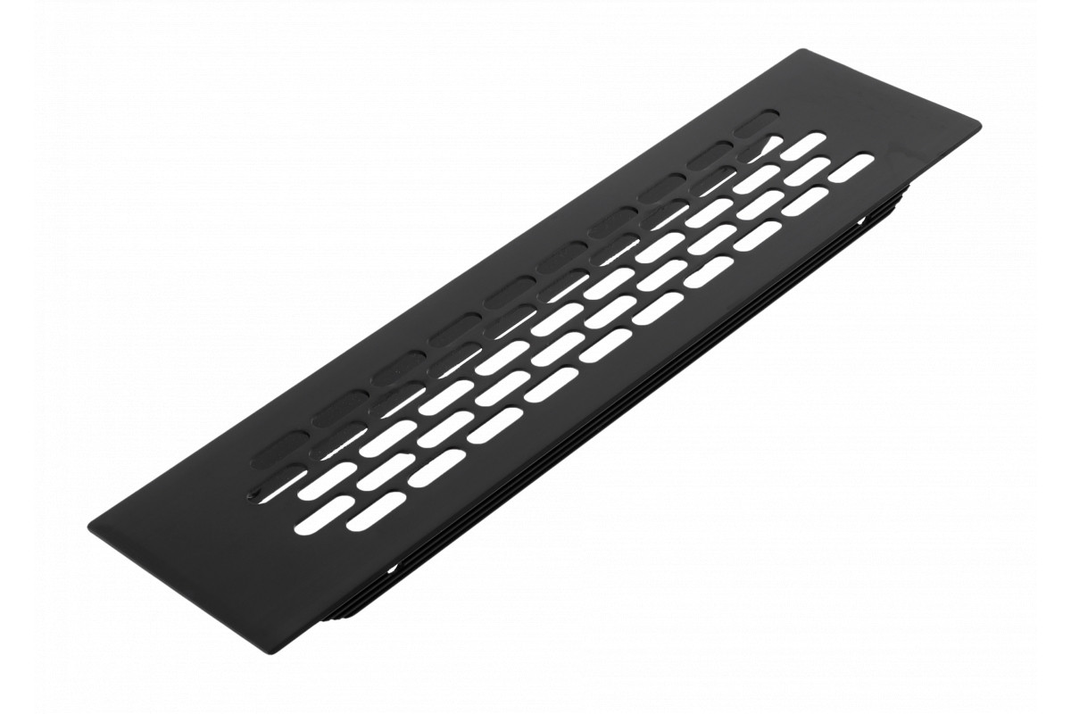 Aluminium Furniture Ventilation Grille – 60 × 245 mm